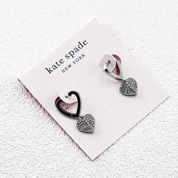Kate Spade Heart Pendant Earrings - Picture 1 of 1